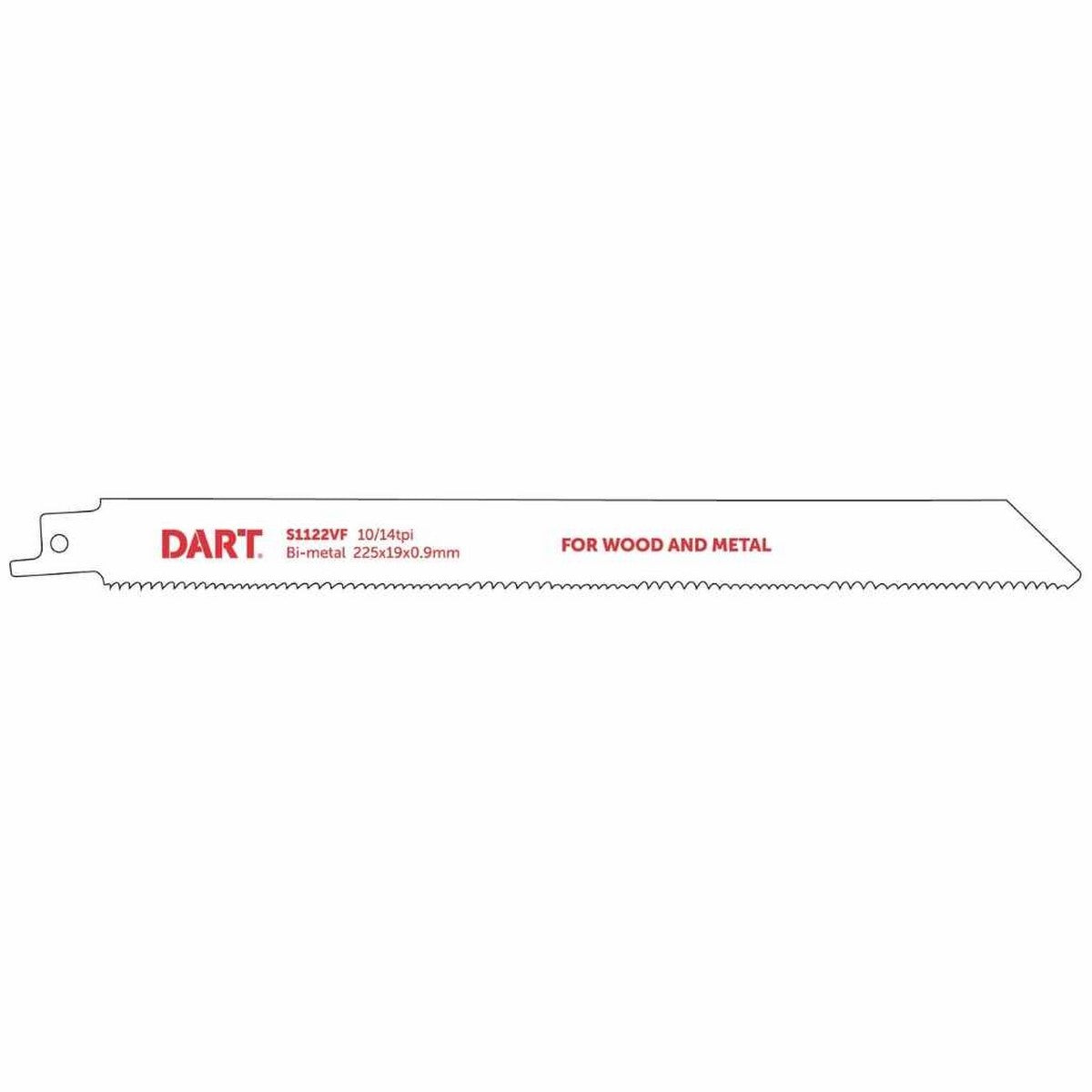 Reciprocating Metal & Wood Cutting Saw Blades 10-14TPI 205mm