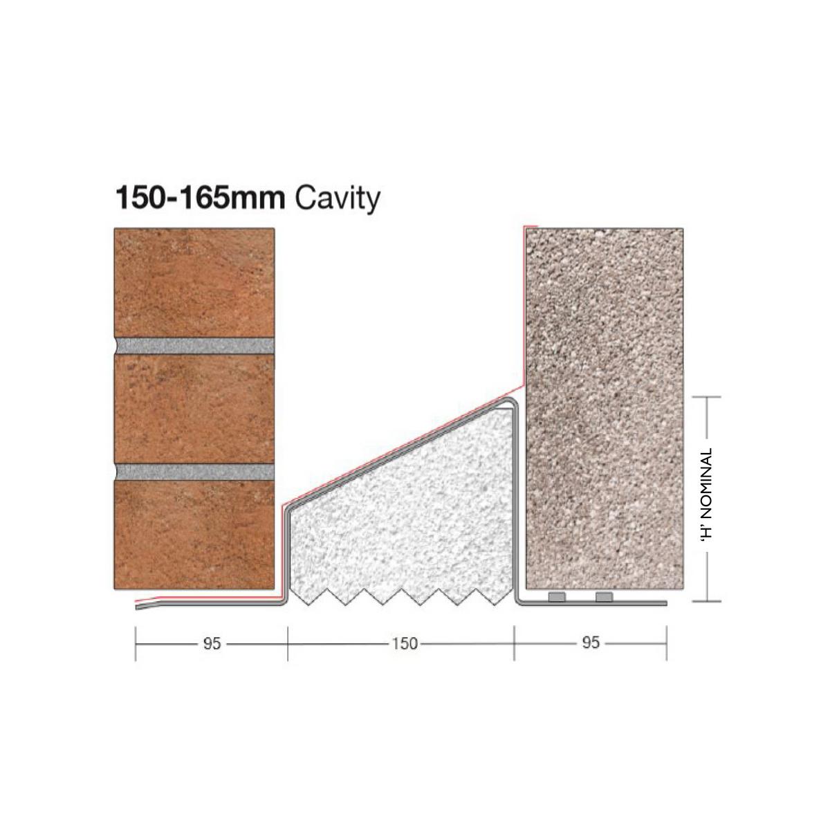 Birtley CB150 Cavity Wall Standard Duty Lintel 1500 mm
