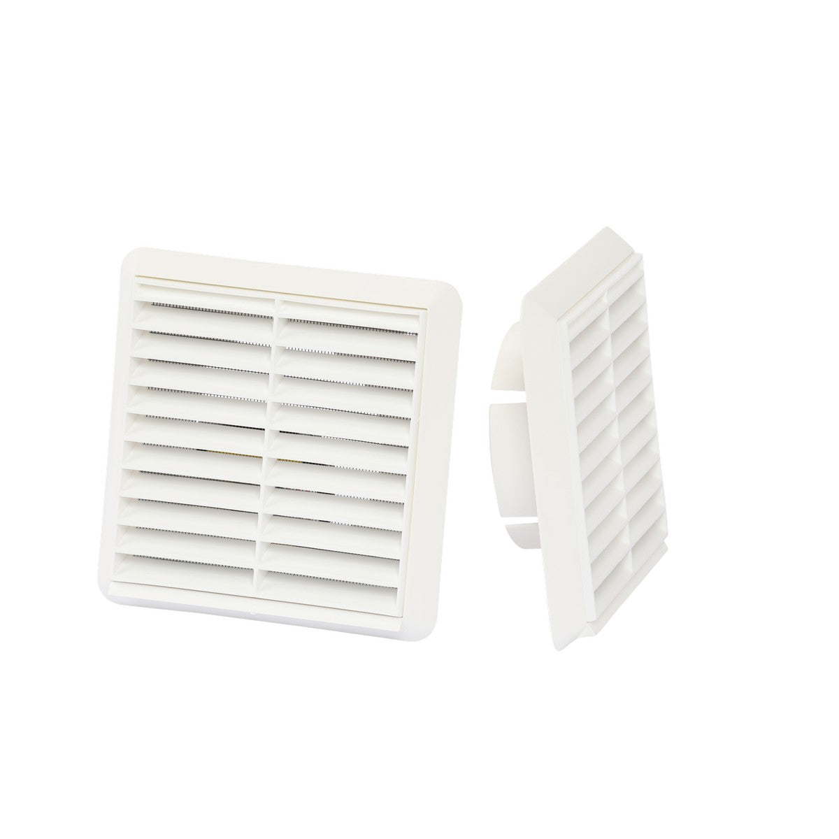 Vent Louvre Round 100 mm - White