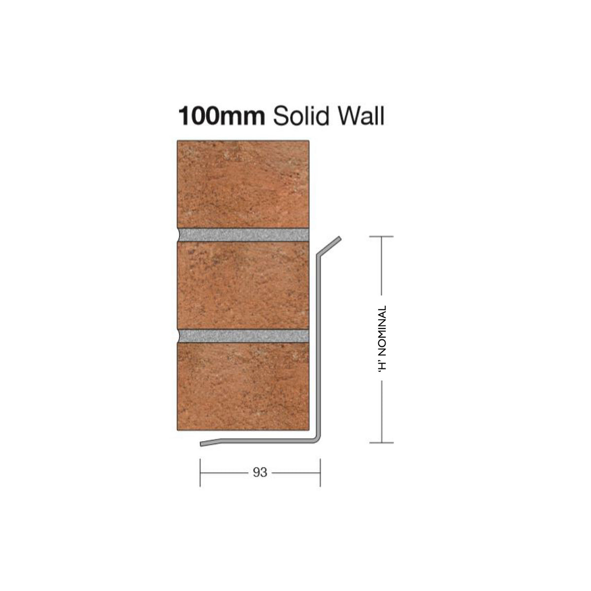 Steel Lintel LA Standard Duty 1500 mm