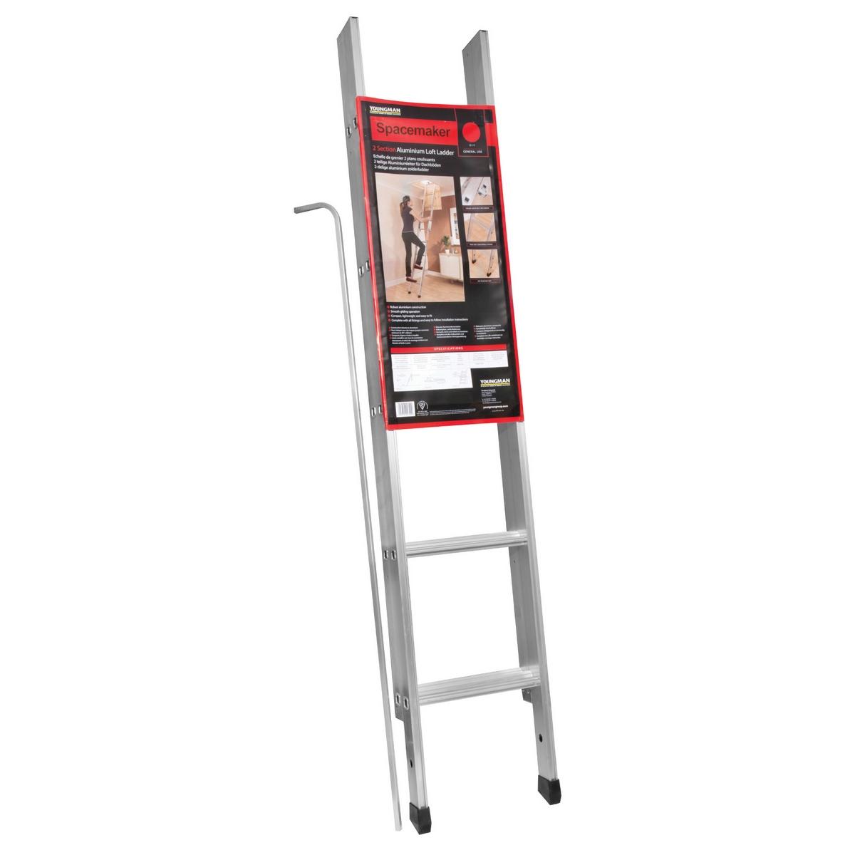 Aluminium Loft Ladder - 8'