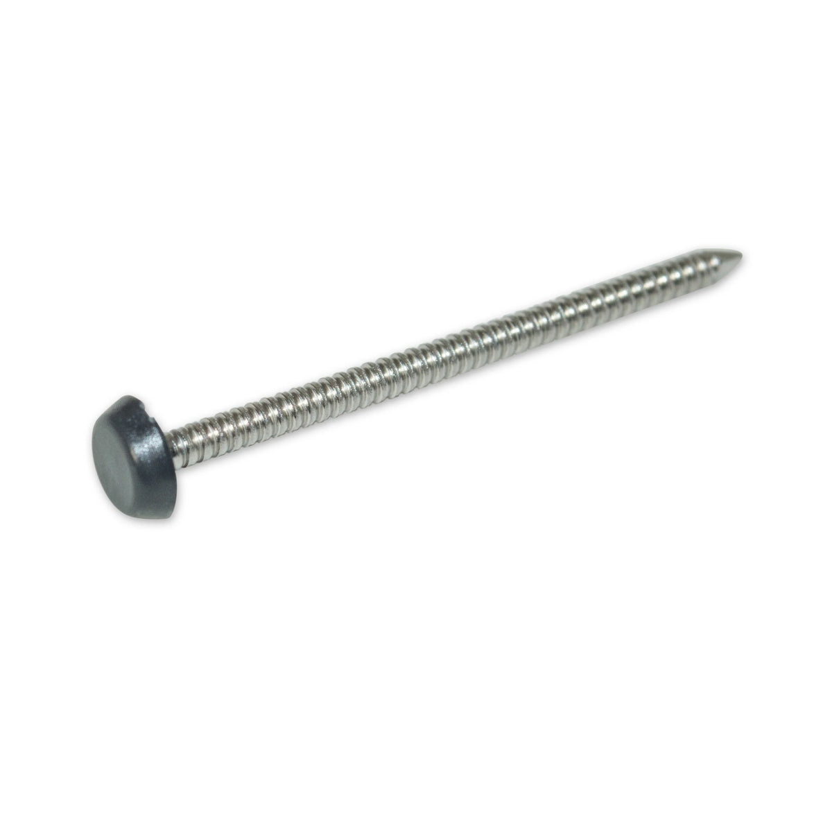 Poly Top Nails 30 mm x 2 mm - Anthracite grey