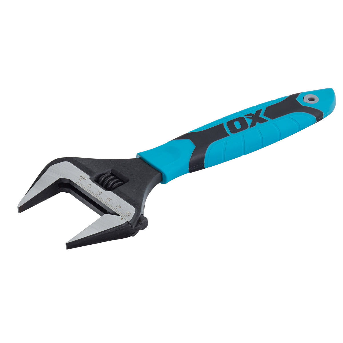 OX Pro Adjustable Wrench with Extra Wide Jaw - 10"