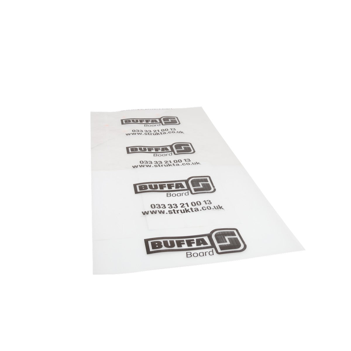 BUFFA Board 2.4 m x 1.2 m x 2 mm Translucent