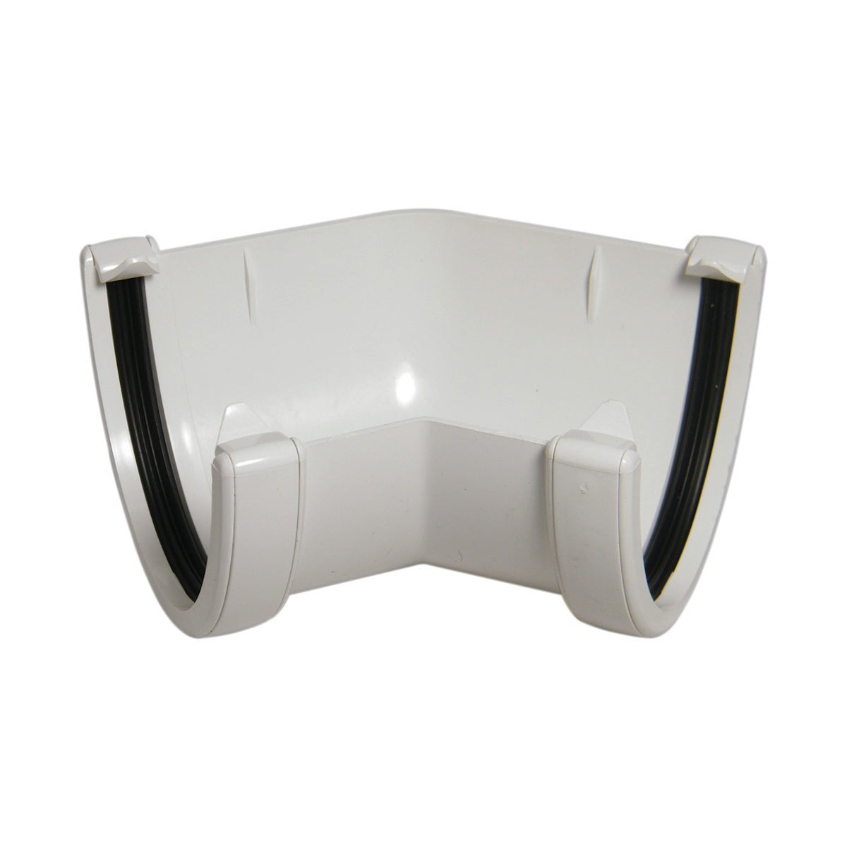 High Capacity Gutter Angle 135° - White