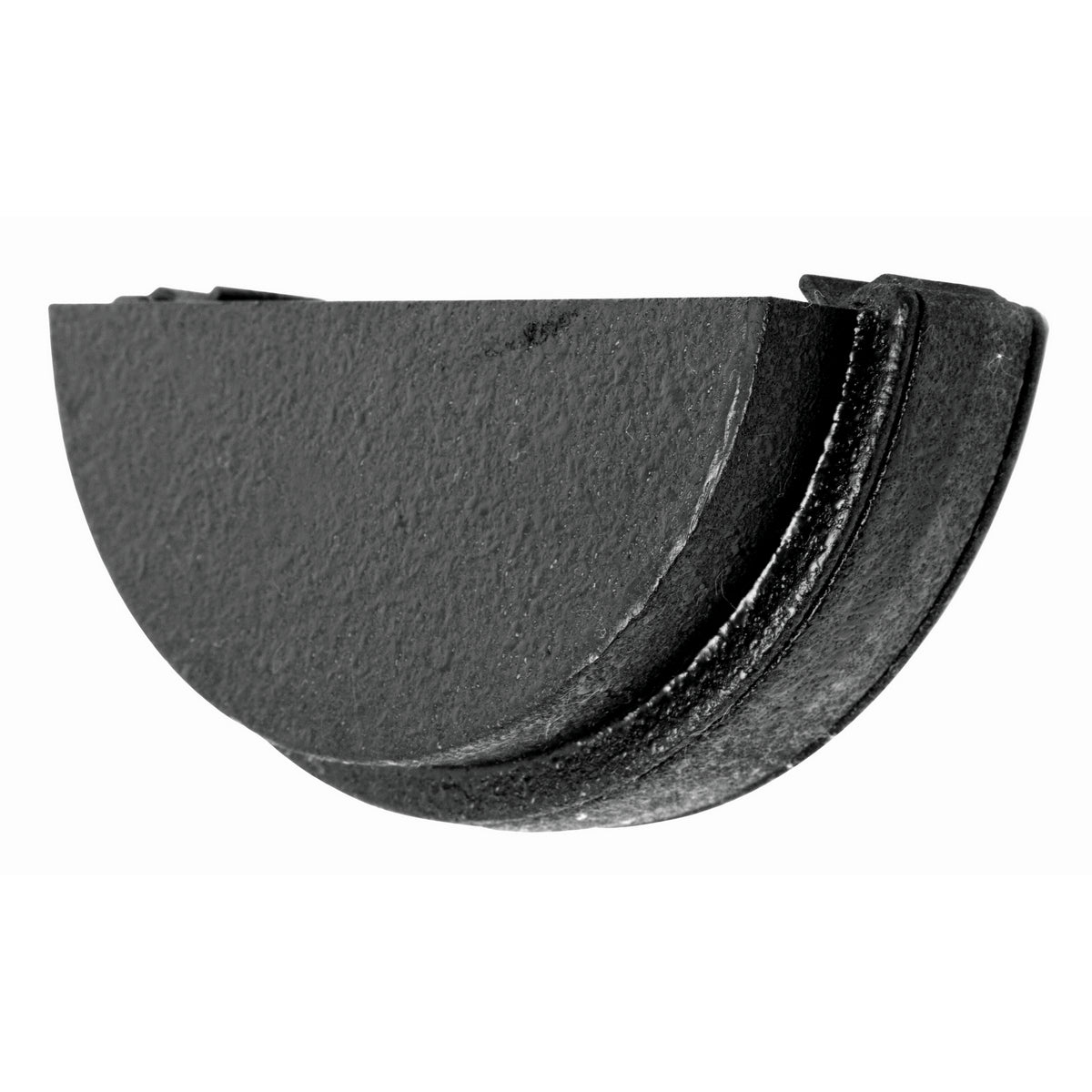 Cast Iron Style Half Round External Gutter Stopend