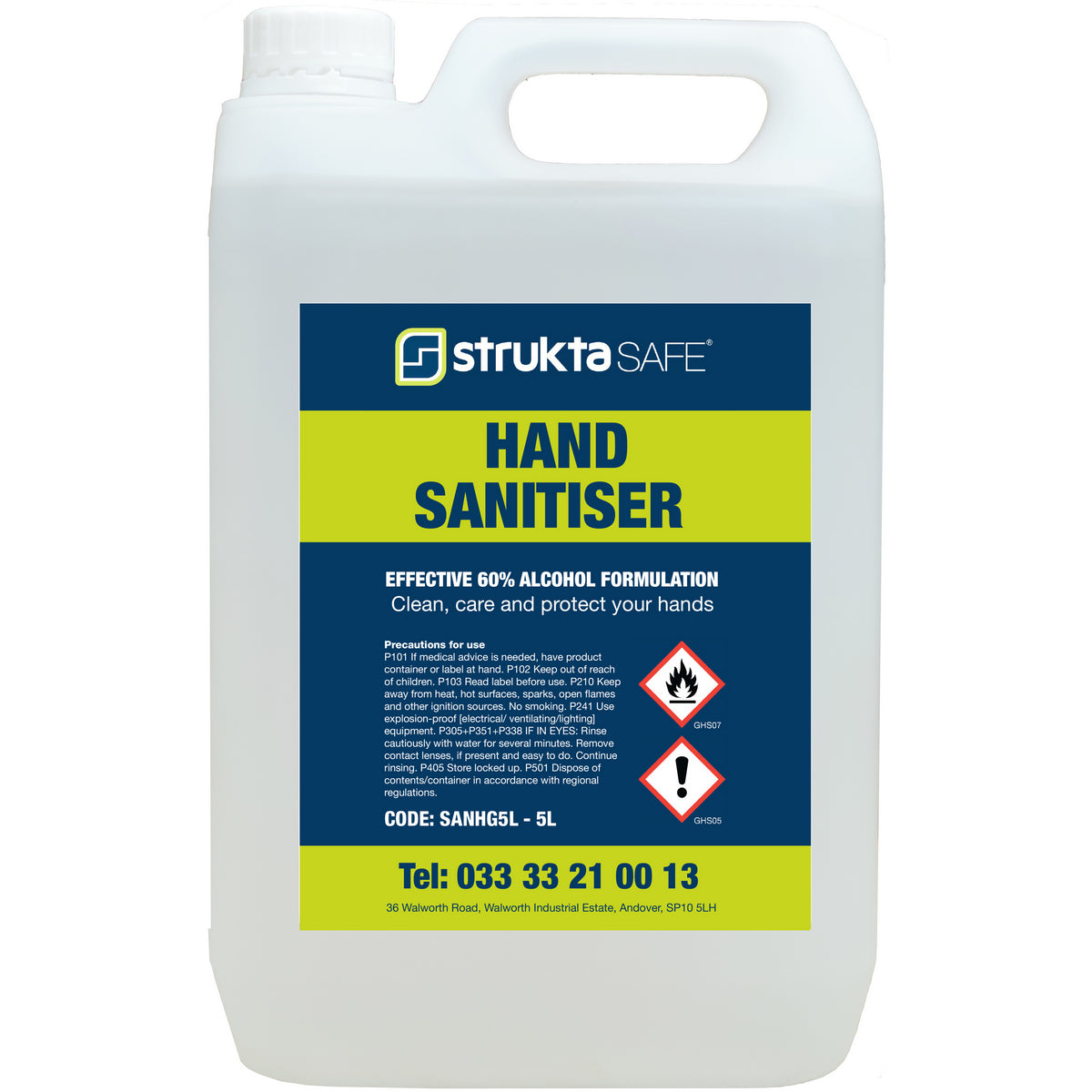 Anti-Bacterial Hand Sanitiser - 5 l