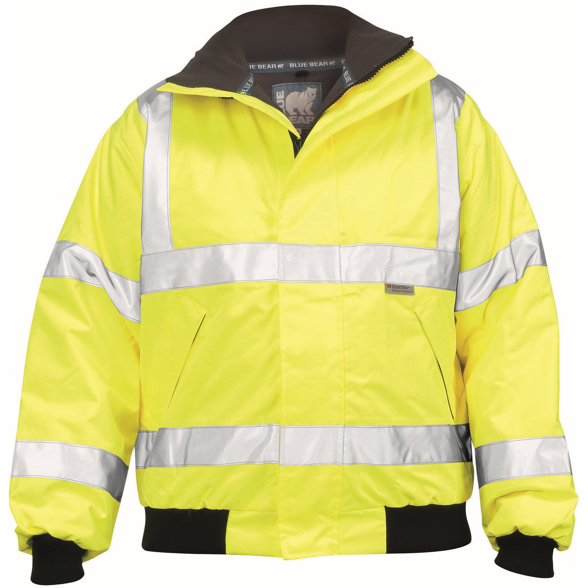 Hi Vis Bomber Jacket - Medium
