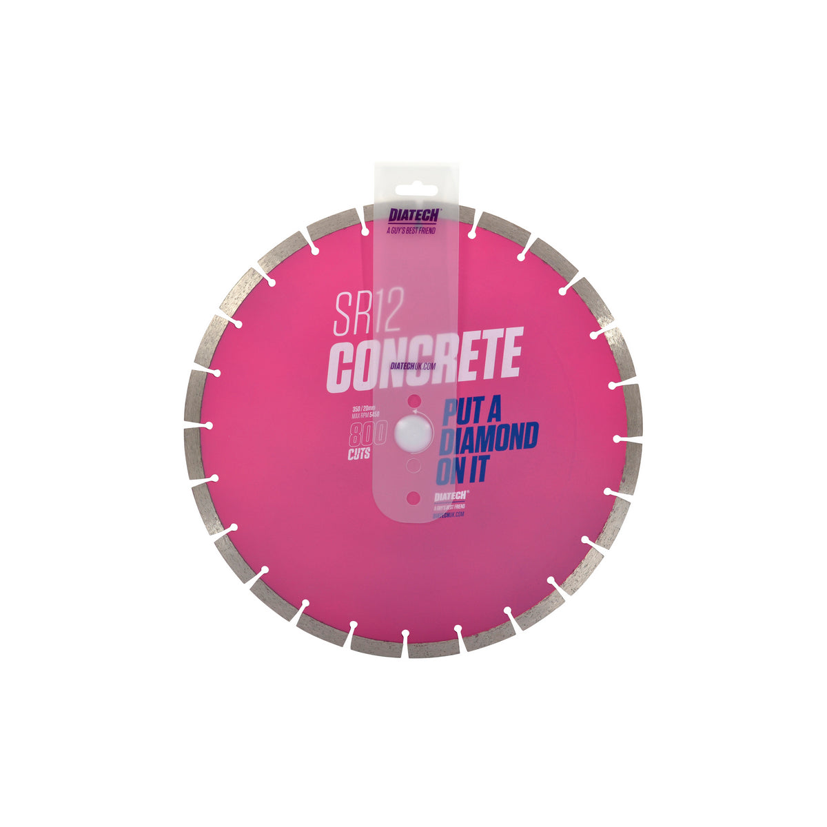 Diatech Concrete Diamond Blade 350 mm x 20 mm