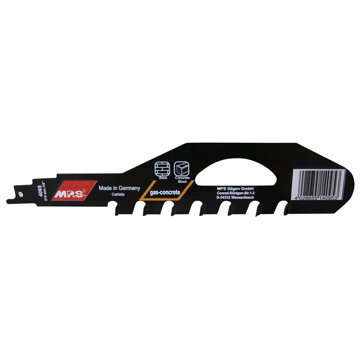 MPS Reciprocating Blade 300 mm HM