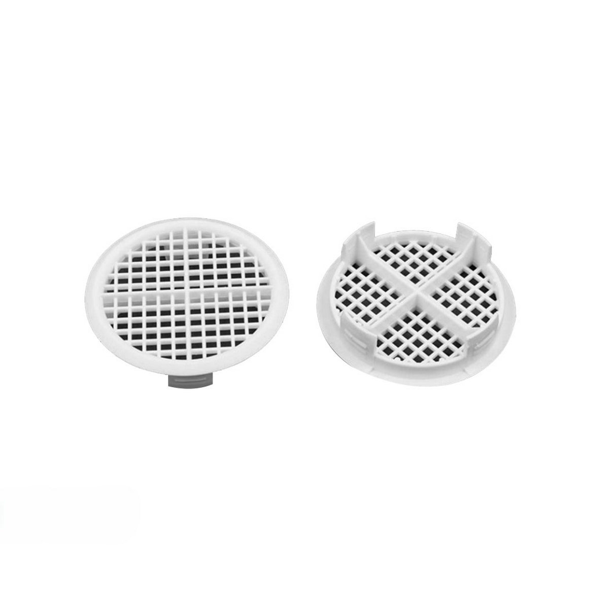 Push-In Soffit Vent 70 mm - White