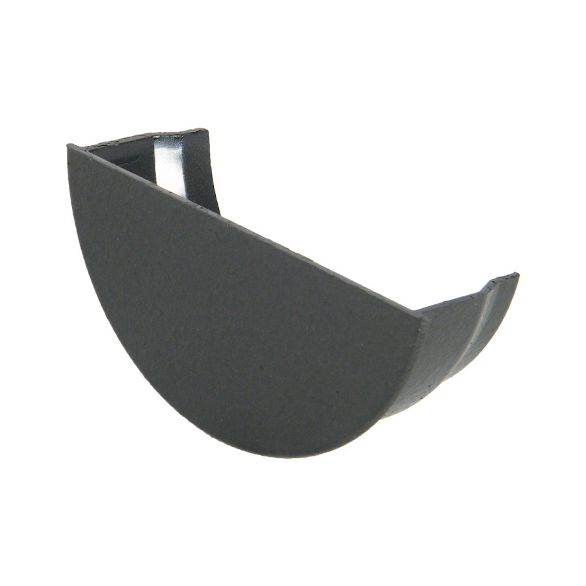 Cast Iron Style Half Round Internal Gutter Stopend