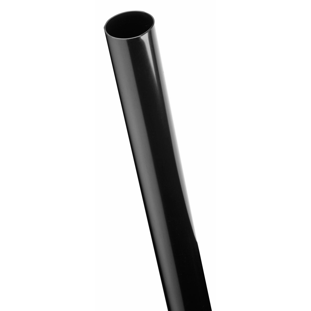 Round Downpipe 68 mm x 2.5 m - Black