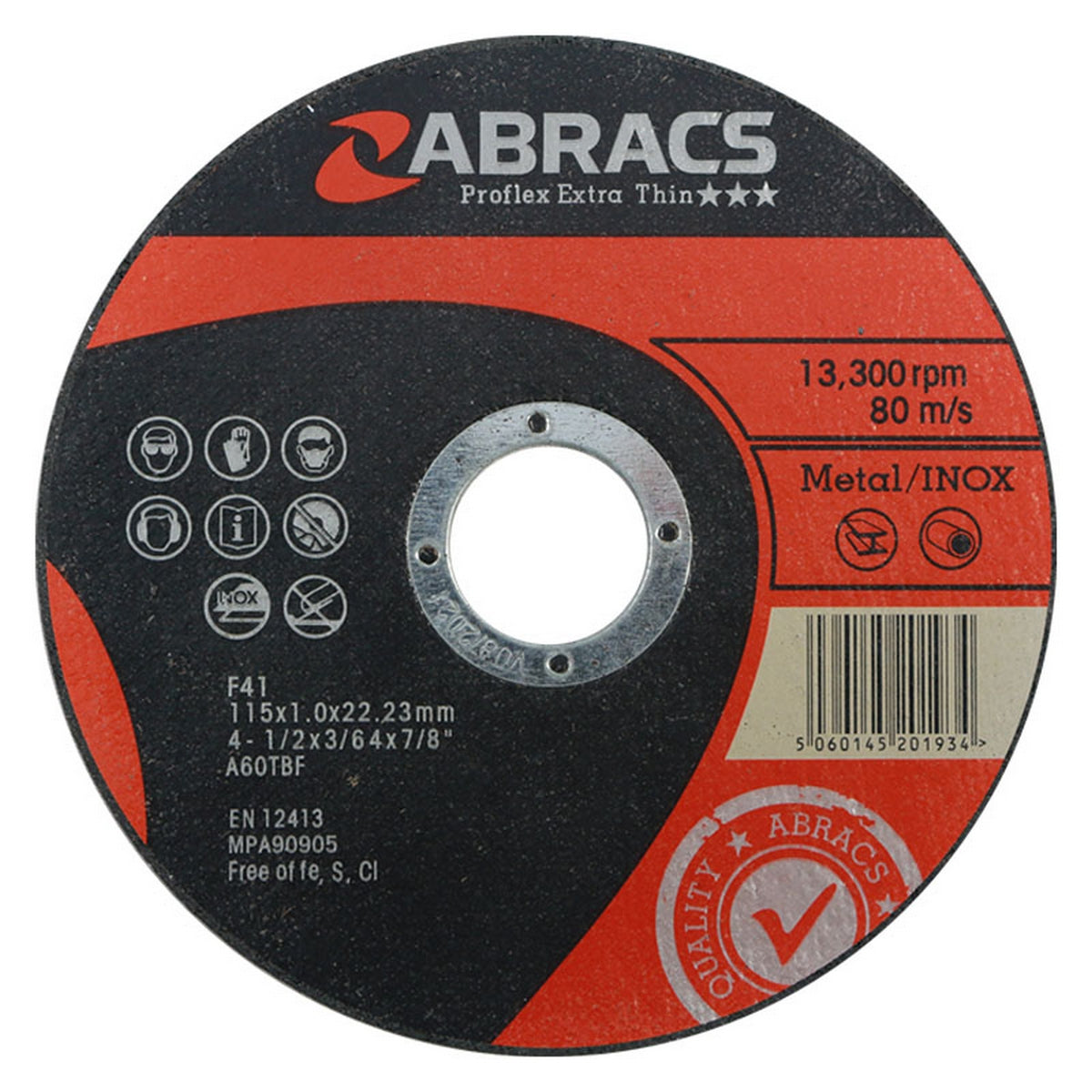 Metal Cutting Discs - 230 mm x 22 mm x 1.9 mm