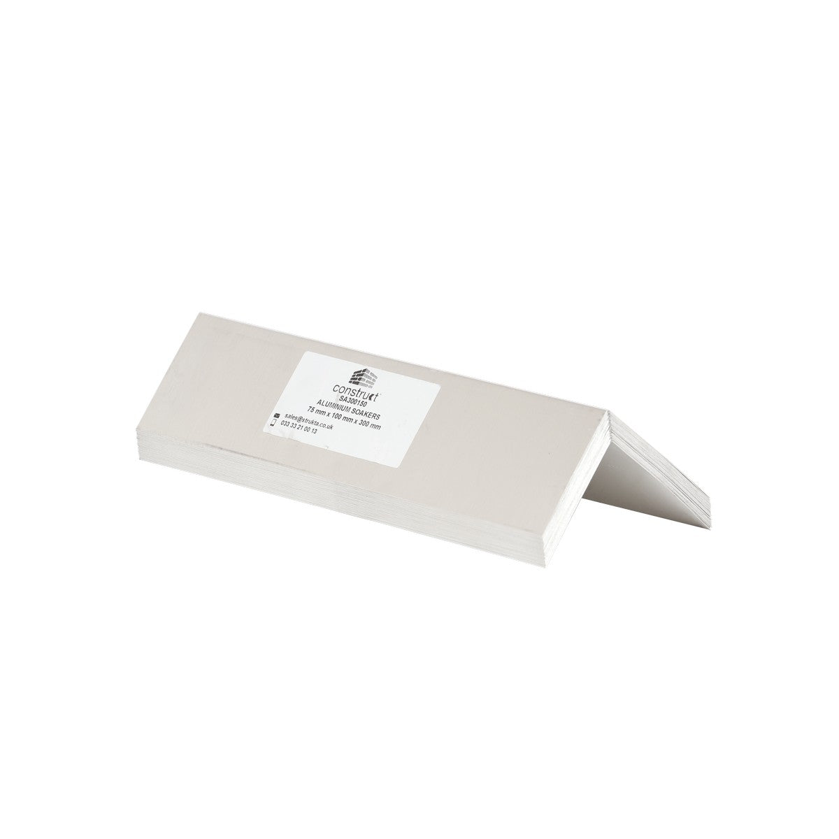 construkt® Aluminium Soakers - 75 mm x 100mm x 175 mm