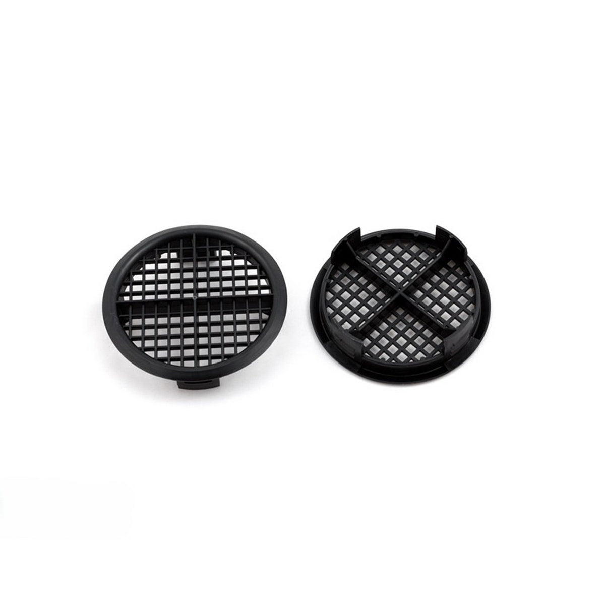 Push-In Soffit Vent 70 mm - Black