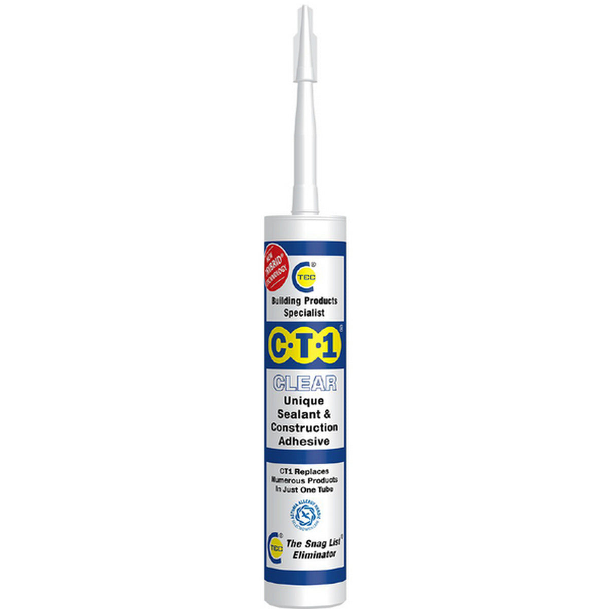 CT1 Building Sealant & Adhesive 290 ml - Clear