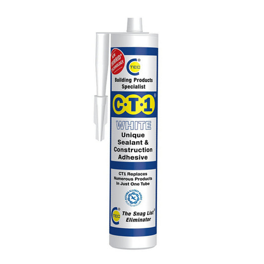 CT1 Building Sealant & Adhesive 290 ml - White