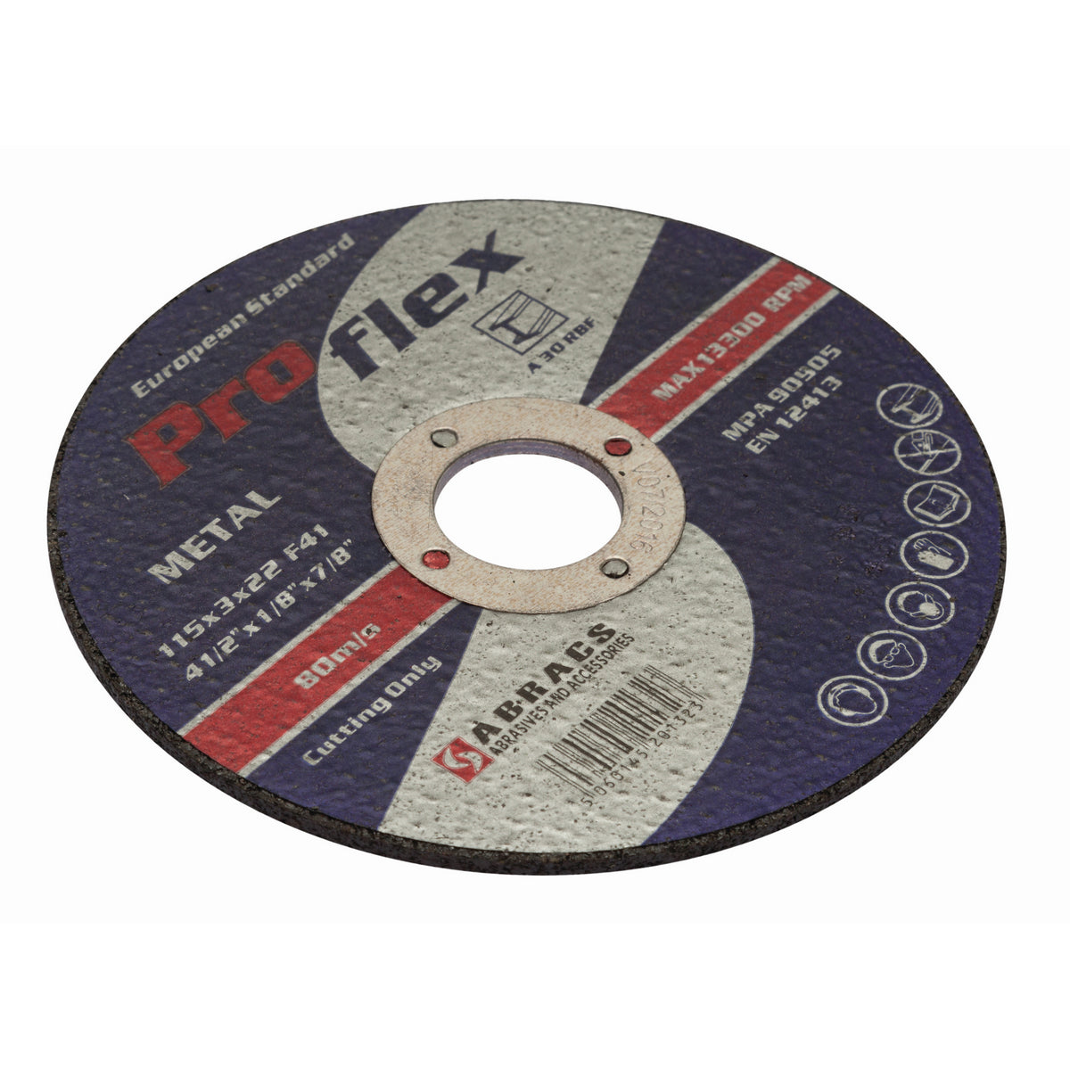 Metal Cutting Discs - 115 mm x 22 mm x 3.2 mm