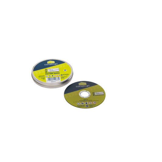 construkt® Stainless Steel Cutting Discs 115 mm x 22 mm x 1mm