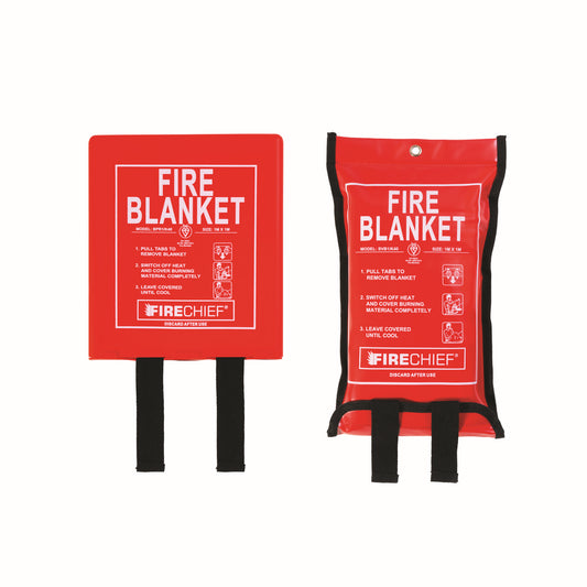 Fire Blanket - 1m x 1m (Soft Case)