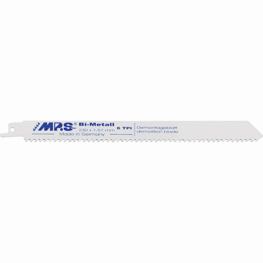 Reciprocating MPS Saw Blades - 6 TPI 230 mm