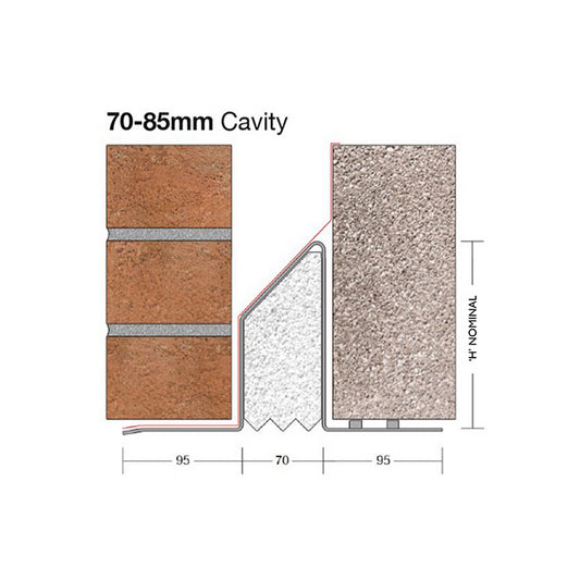 Steel Lintel CB70 Standard Duty 0900 mm