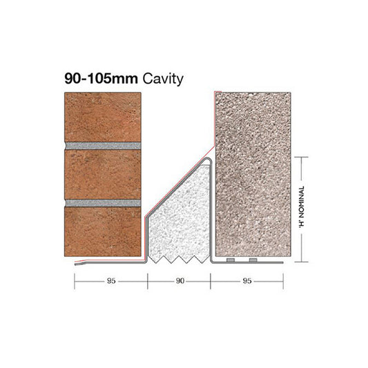 Steel Lintel CB90 Standard Duty 2400 mm