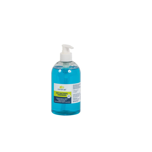 construkt® Antibac Liquid Hand Soap & Pump 500ml
