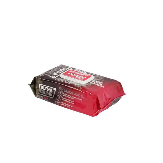 Ultragrime Power Scrub Wipes - 80