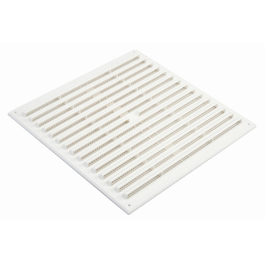 White Internal Vent Louvre - 9" x 9"