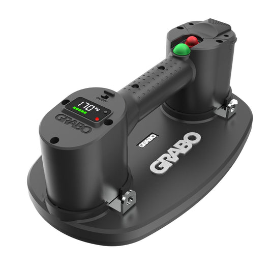 Grabo Pro-Lifter 20 Digital Hand Held Battery Powered Vacuum Lifter With 1 Battery