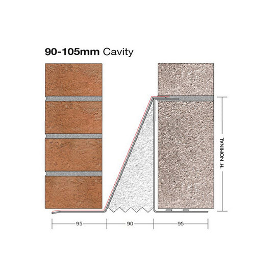 Steel Lintel HD90 Heavy Duty 1200 mm