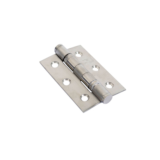 Satin Stainless Steel Bearing Hinge  - 100 mm x 3 mm