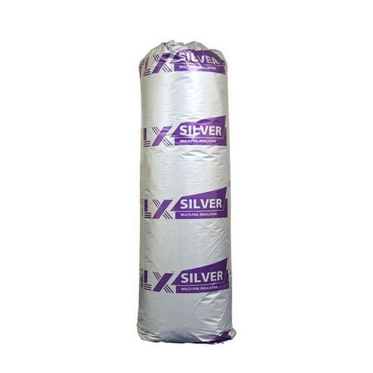 TLX Silver Multilayer Foil Insulation 1.2 m x 10 m