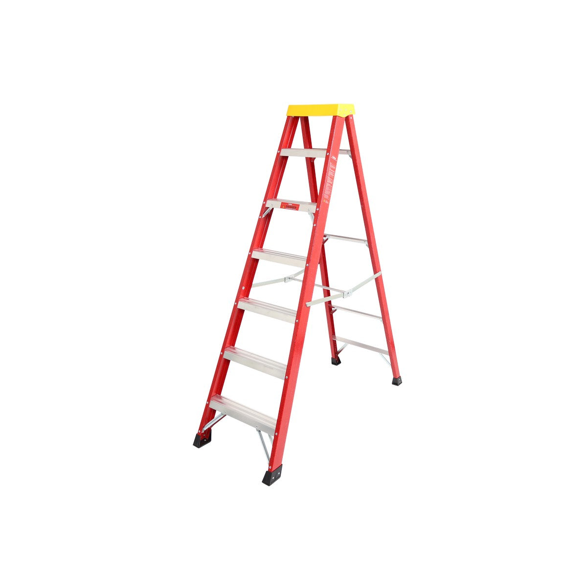 Fibreglass & Aluminium Ladder - Working Height 1.9m