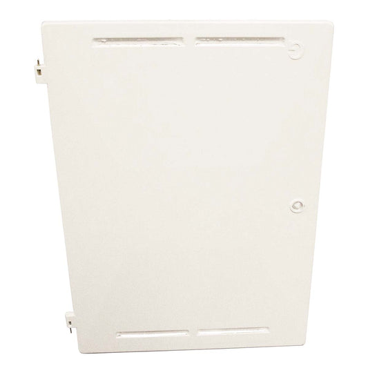 White Meter Box Door - Gas
