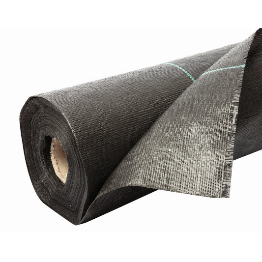 Black Woven Geotextile Membrane - 2 m x 50 m