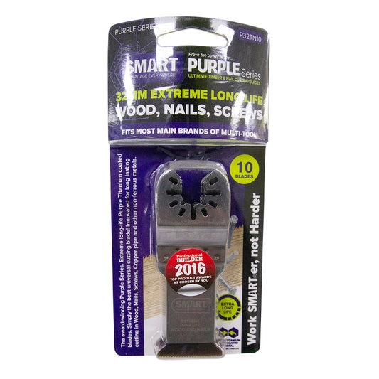 32 mm SMART Purple Series Bi-Metal Blade - Pack 10