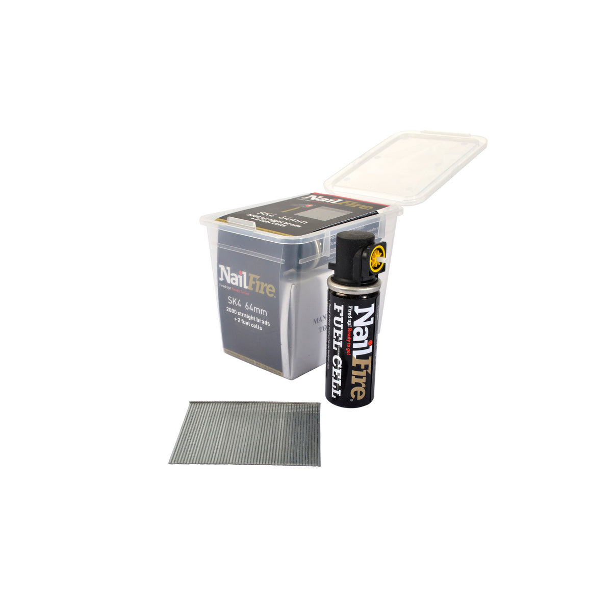 2nd Fix Straight Galvanised Nails  - 64 mm