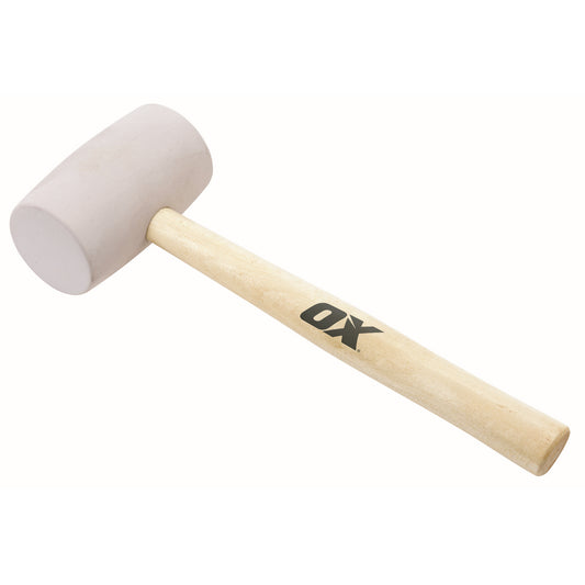 OX White Rubber Mallet - 16 oz
