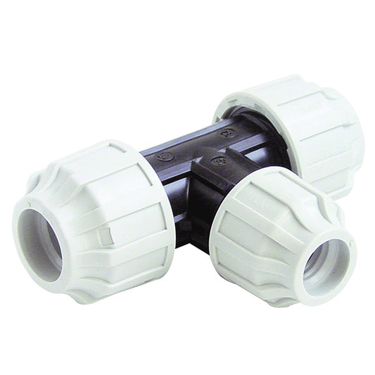 90° Reducing Tee - 25 mm x 20 mm x 25 mm