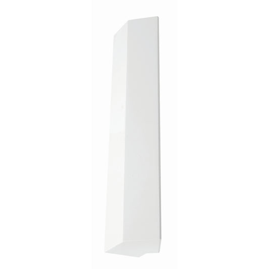 Fascia Board 135° External Corner Trim 300 mm - White