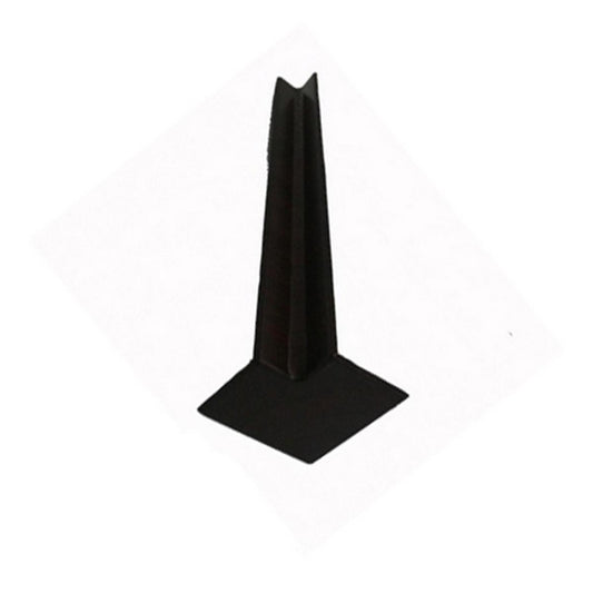 Fascia Board Internal Corner Trim 300 mm - Black ash