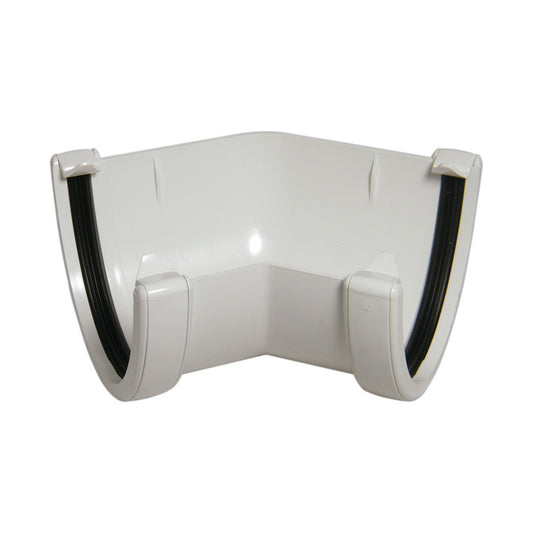 High Capacity Gutter Angle 135° - White