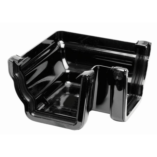 Niagara Ogee External Gutter Angle 90° - Black