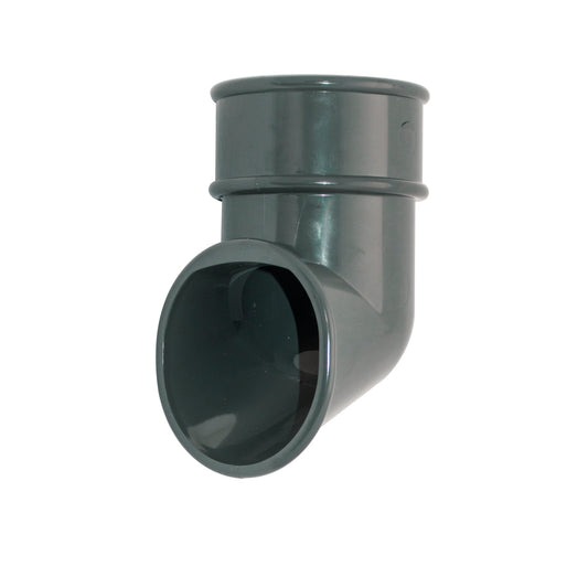 Round Downpipe Shoe - Anthracite Grey