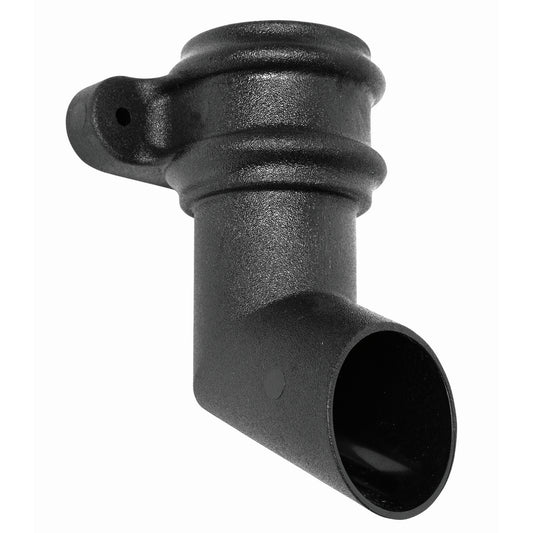 Cast Iron Style Round Downpipe Shoe With Lugs