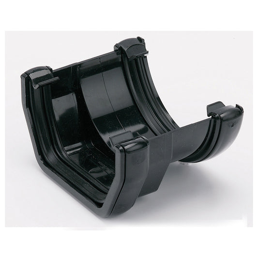 Square to Round Gutter Adaptor - Black