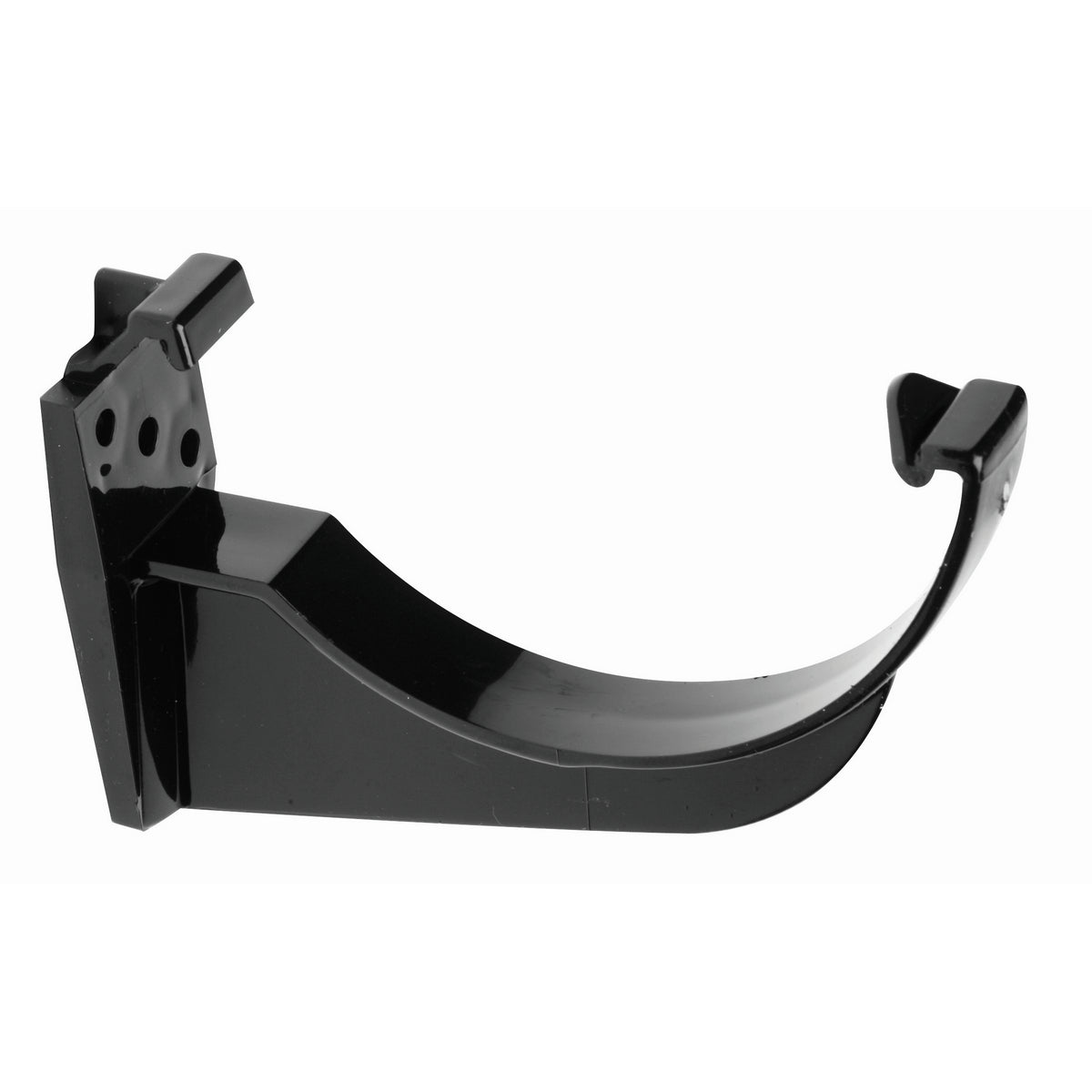 Half Round Fascia Bracket - Black